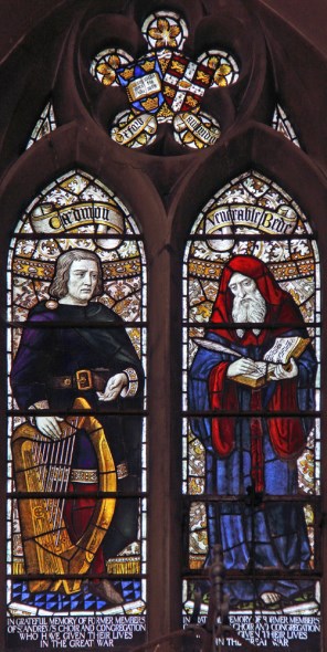 성 채드몬과 성 베다 존자_photo by John Salmon from Geograph Britain and Ireland_in the Church of St Andrew in Stoke Newington_England UK.jpg
